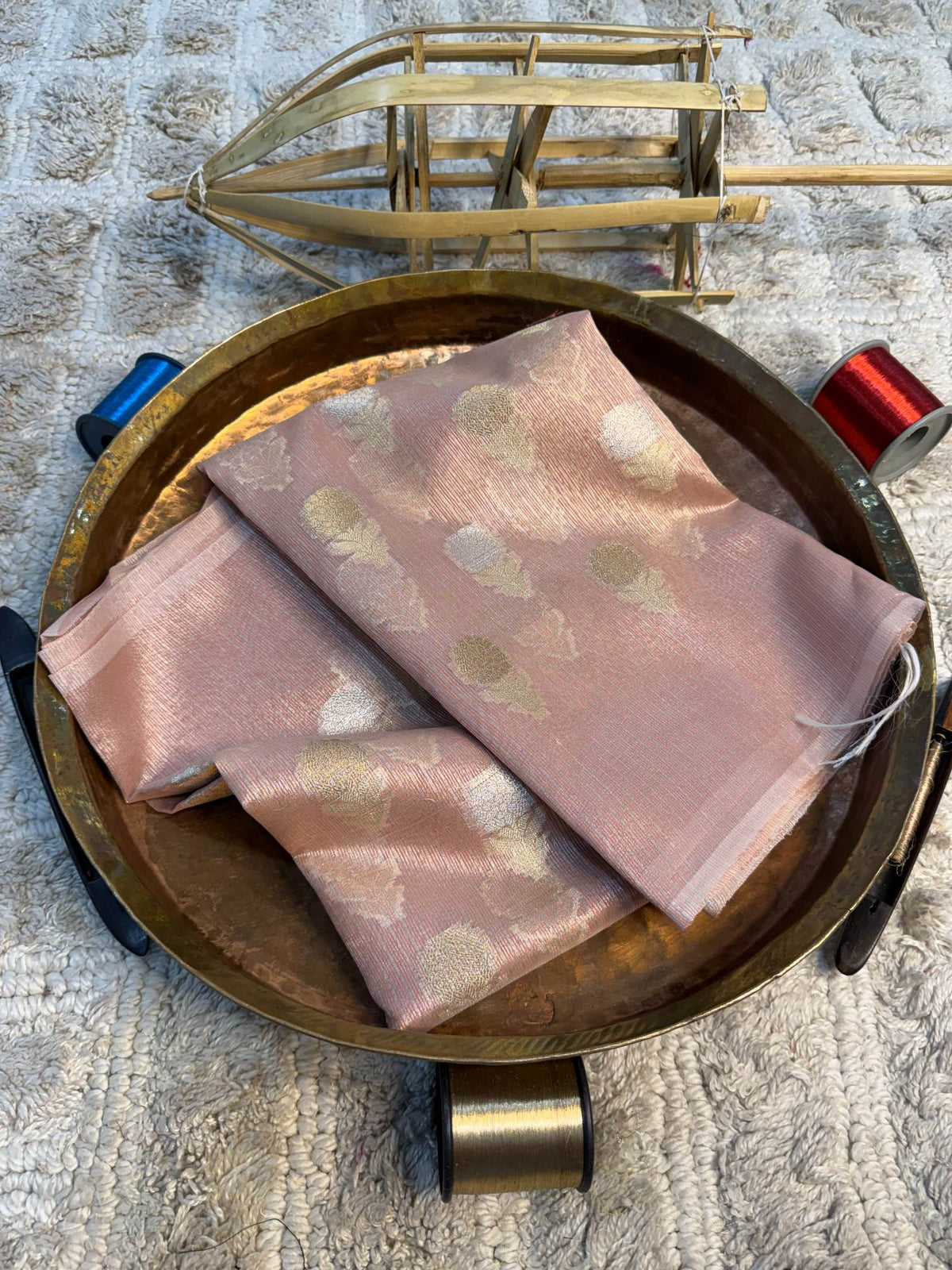 Eccentric zari weave Softsilk Banarasi Saree