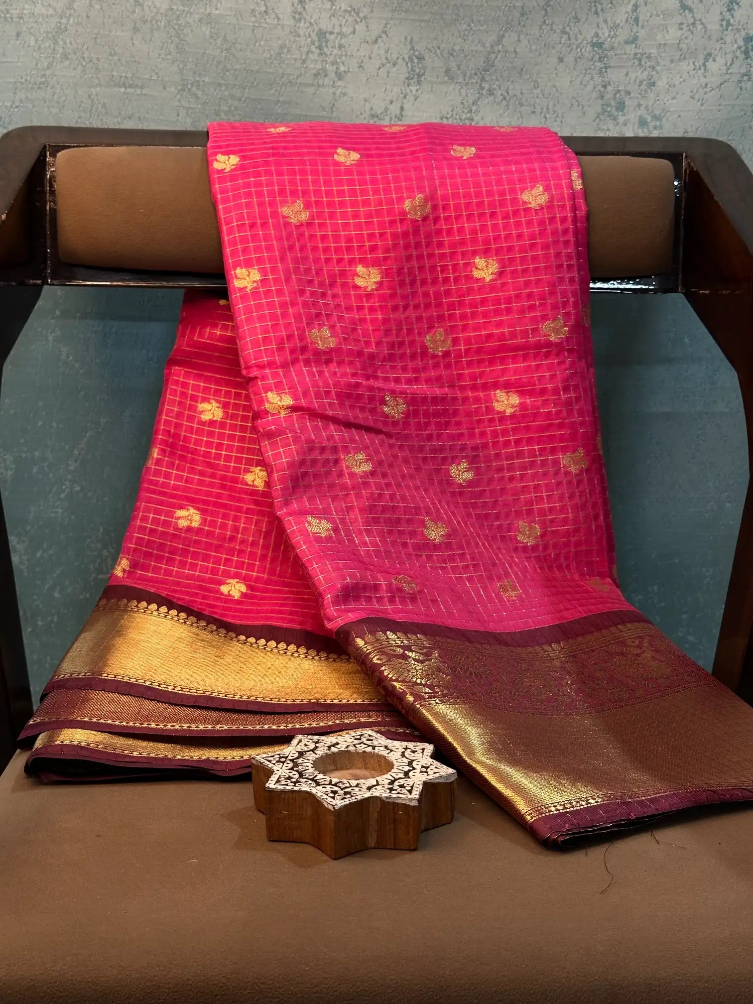 Jacquard Weave Soft Beautiful Banarasi Saree