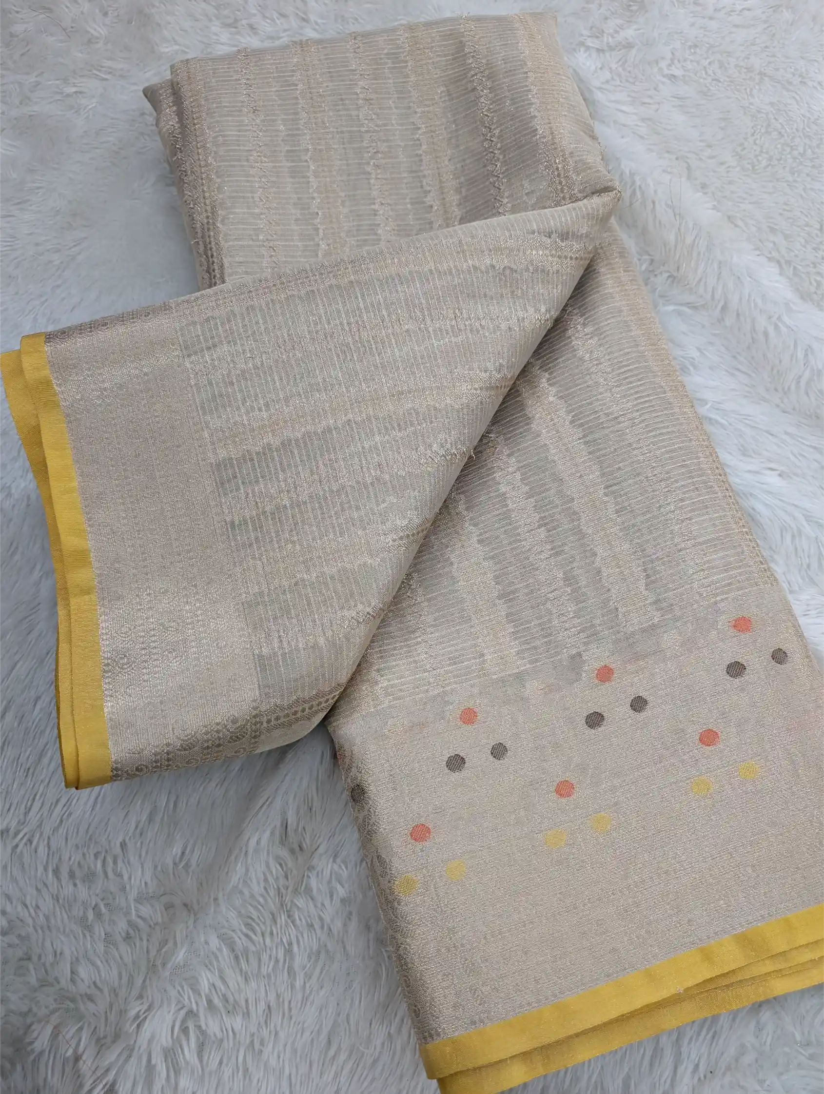 Beautiful Soft Silk Meenakari Weave Banarasi Saree