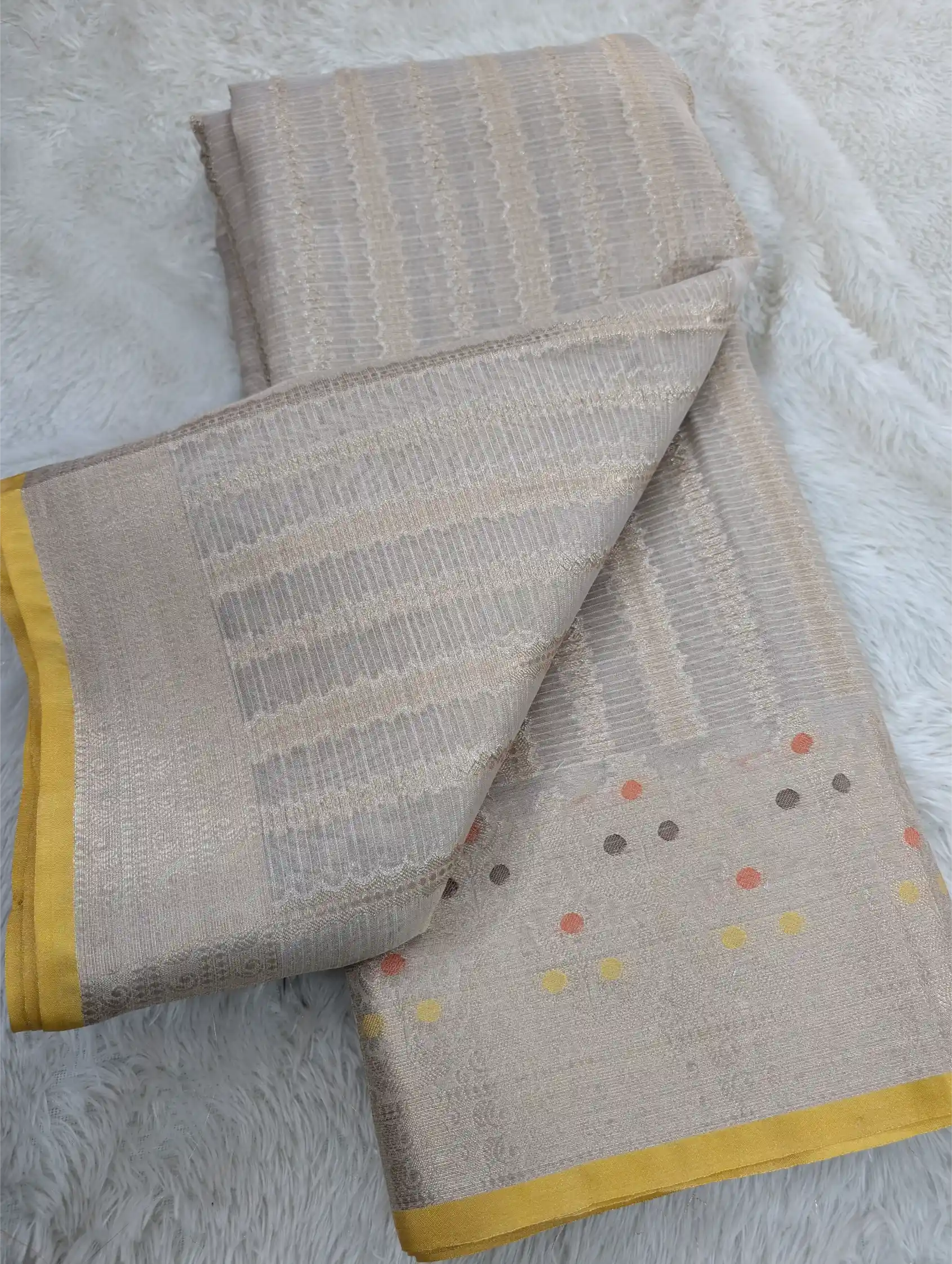 Beautiful Soft Silk Meenakari Weave Banarasi Saree