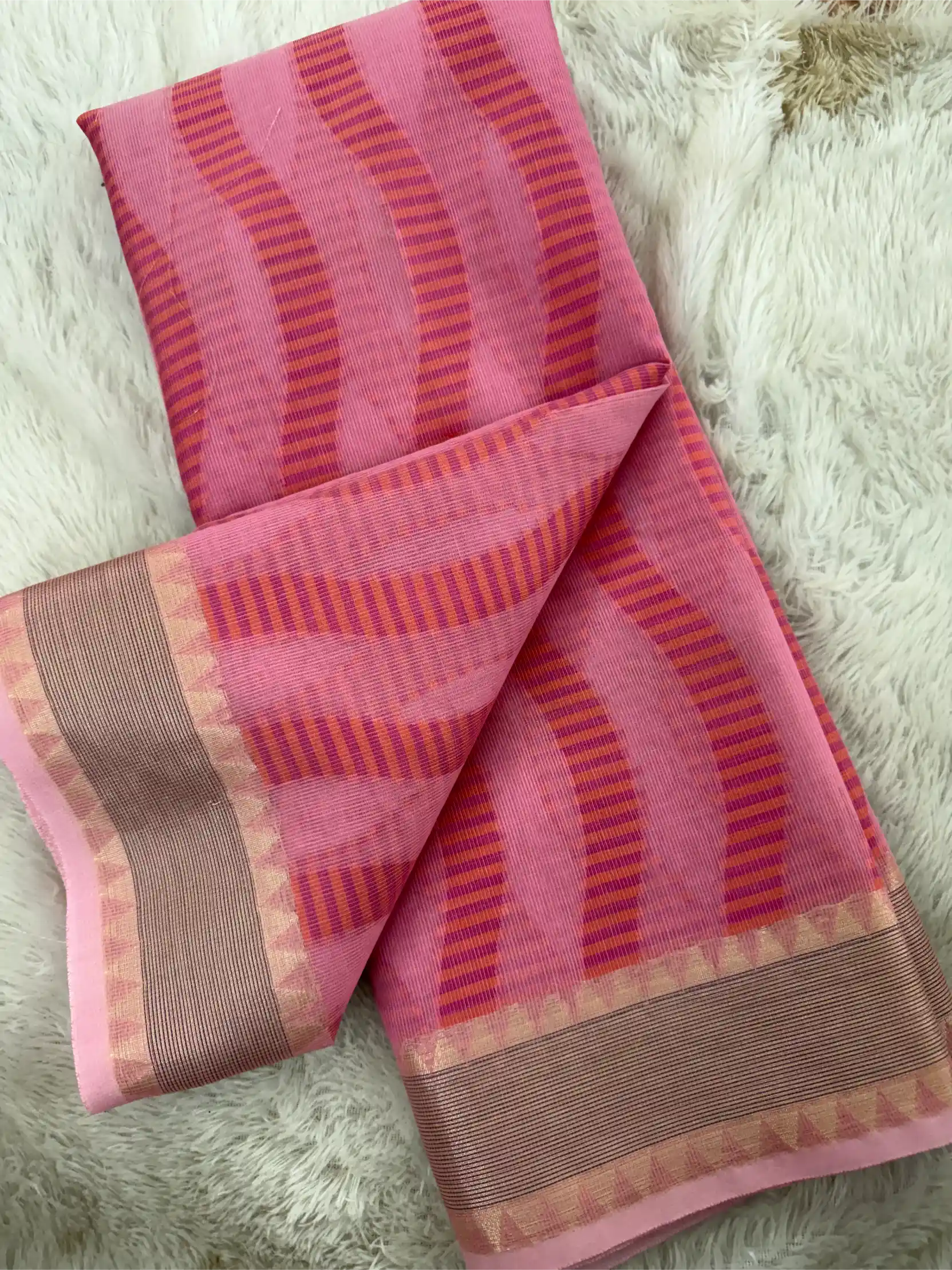 Beautiful Soft Silk Meenakari Weave Banarasi Saree