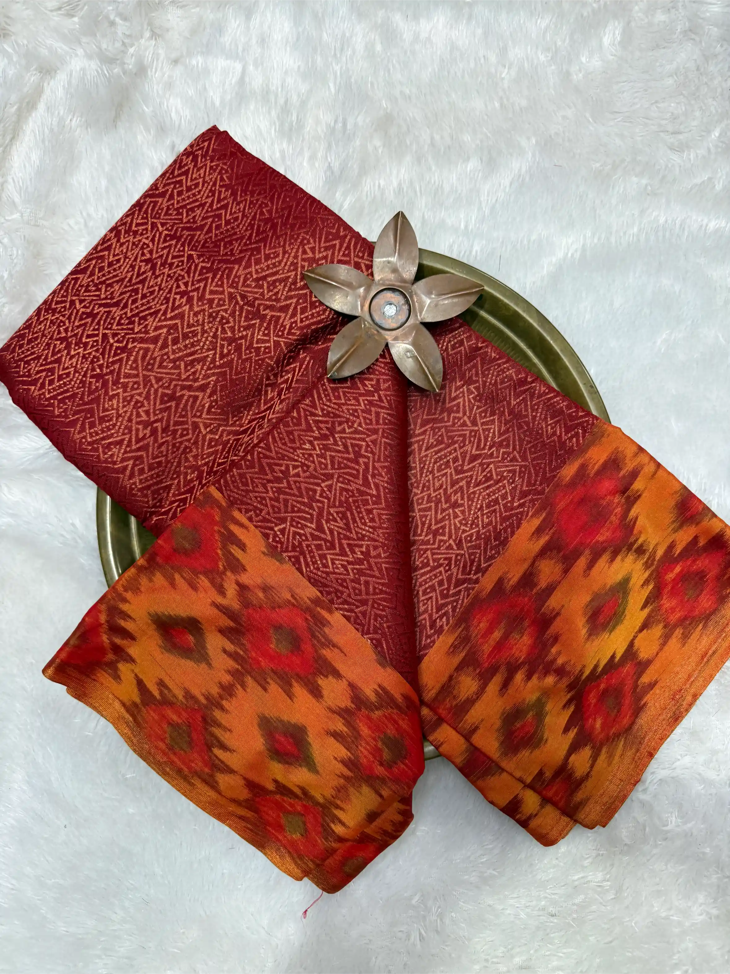 Beautiful Softsilk Embossed Weave Banarasi Saree