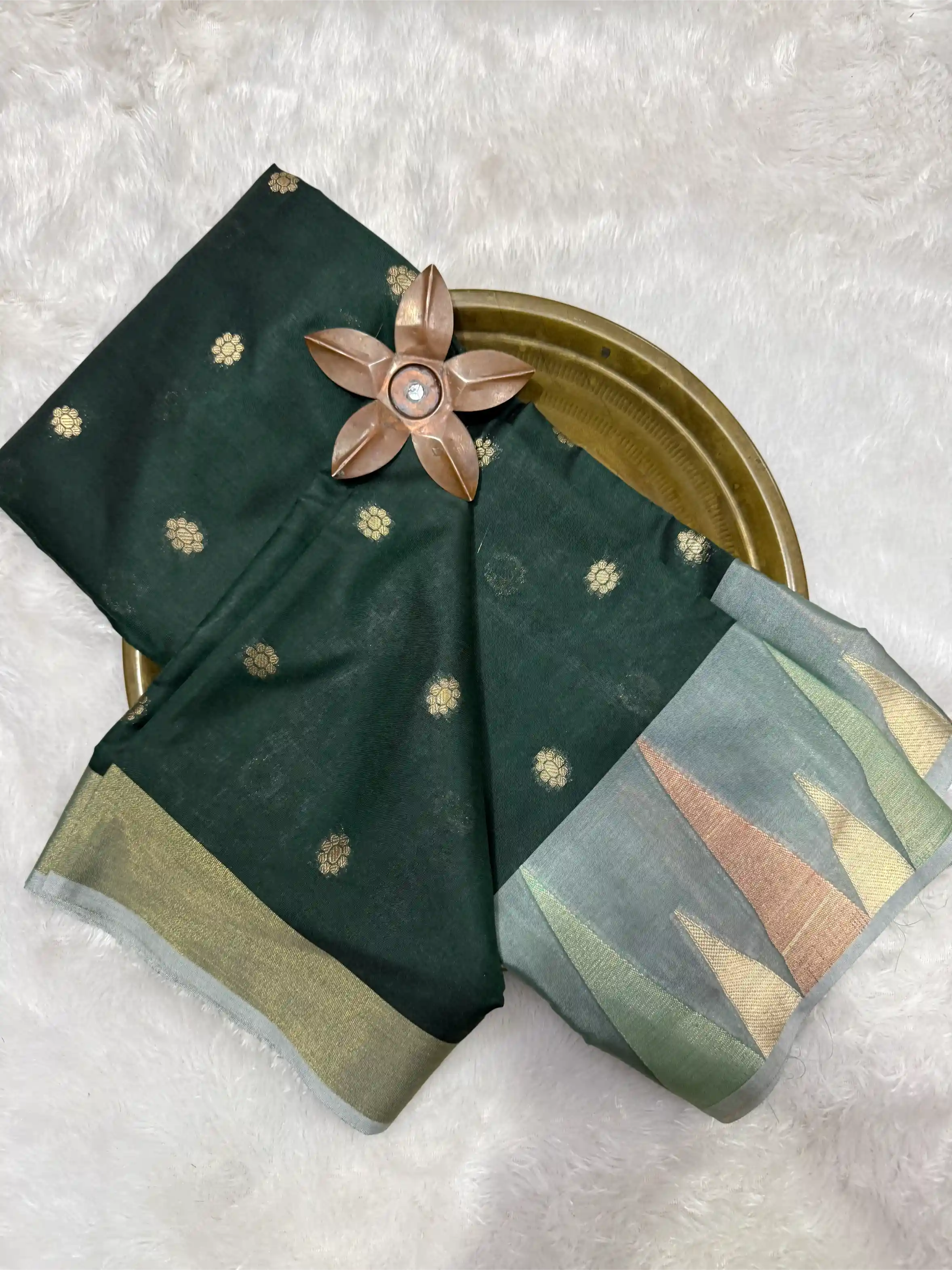 Beautiful Softsilk Embossed Weave Banarasi Saree