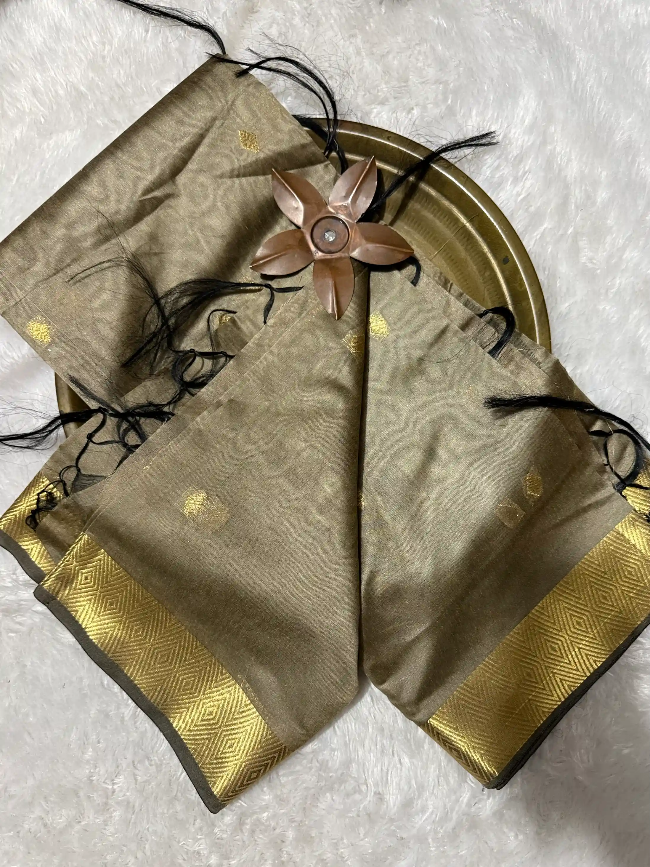 Beautiful Softsilk Embossed Weave Banarasi Saree