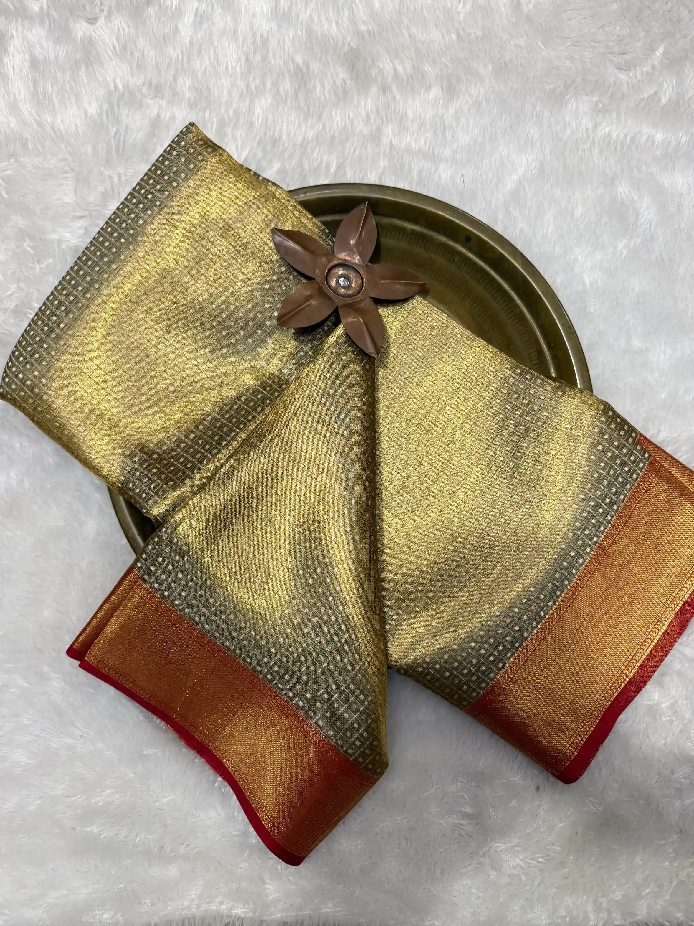 Beautiful Softsilk Embossed Weave Banarasi Saree