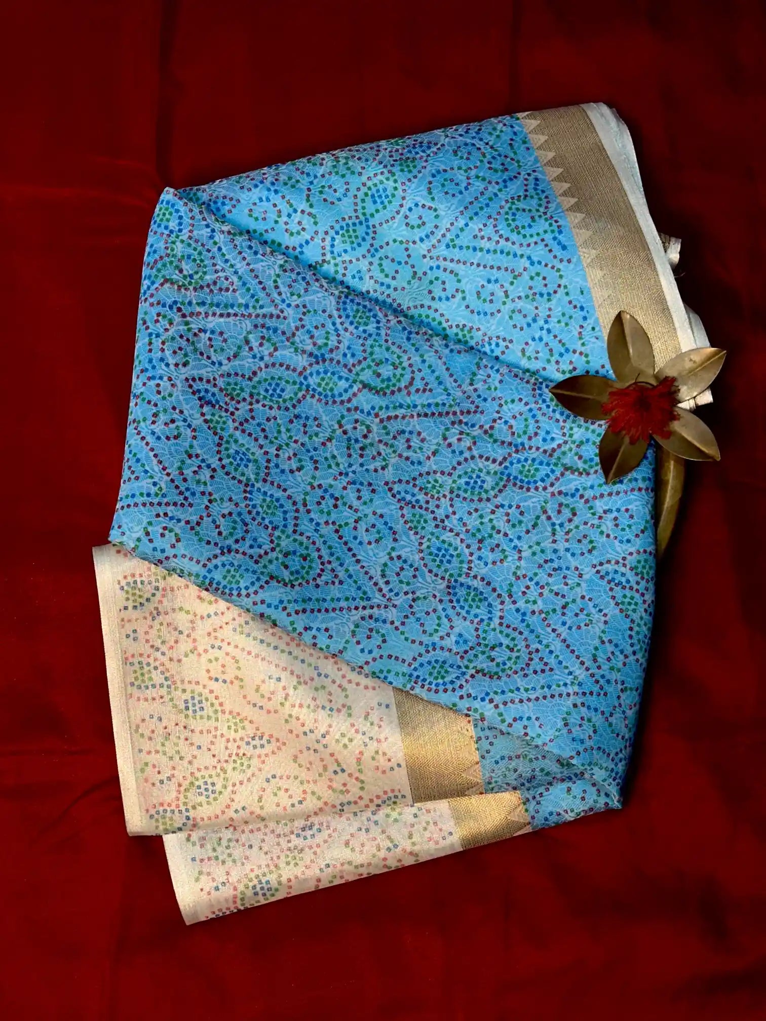 Beautiful Softsilk Traditional Printed Banarasi Saree