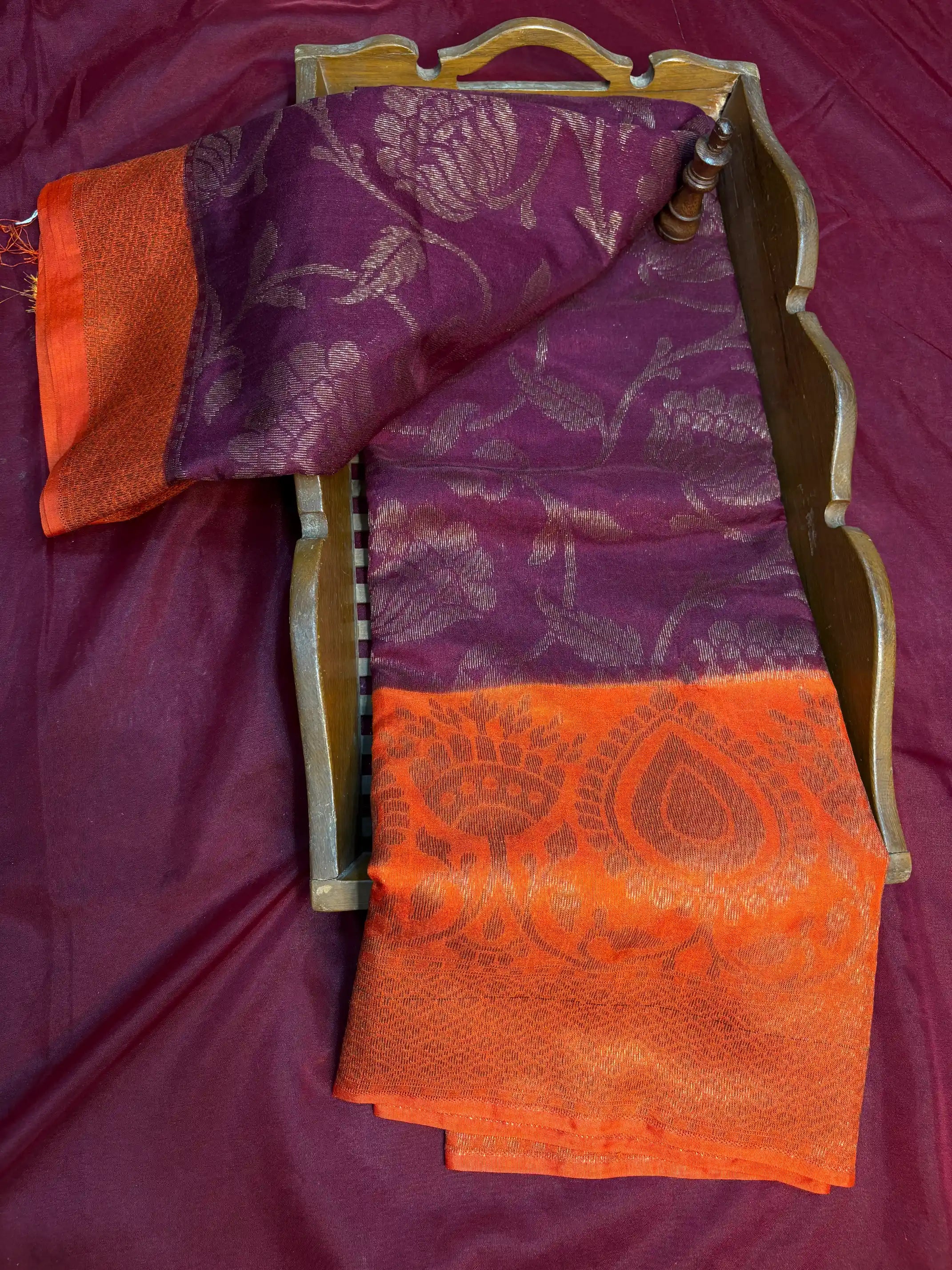 Beautiful Softsilk Traditional Printed Banarasi Saree
