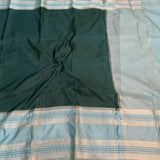 Bottle Green Warm Silk Banarasi Saree