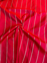 Bright Pink Mashru Silk Banarasi Saree