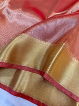 DD Ma’am Inspired Soft Tissue Saree