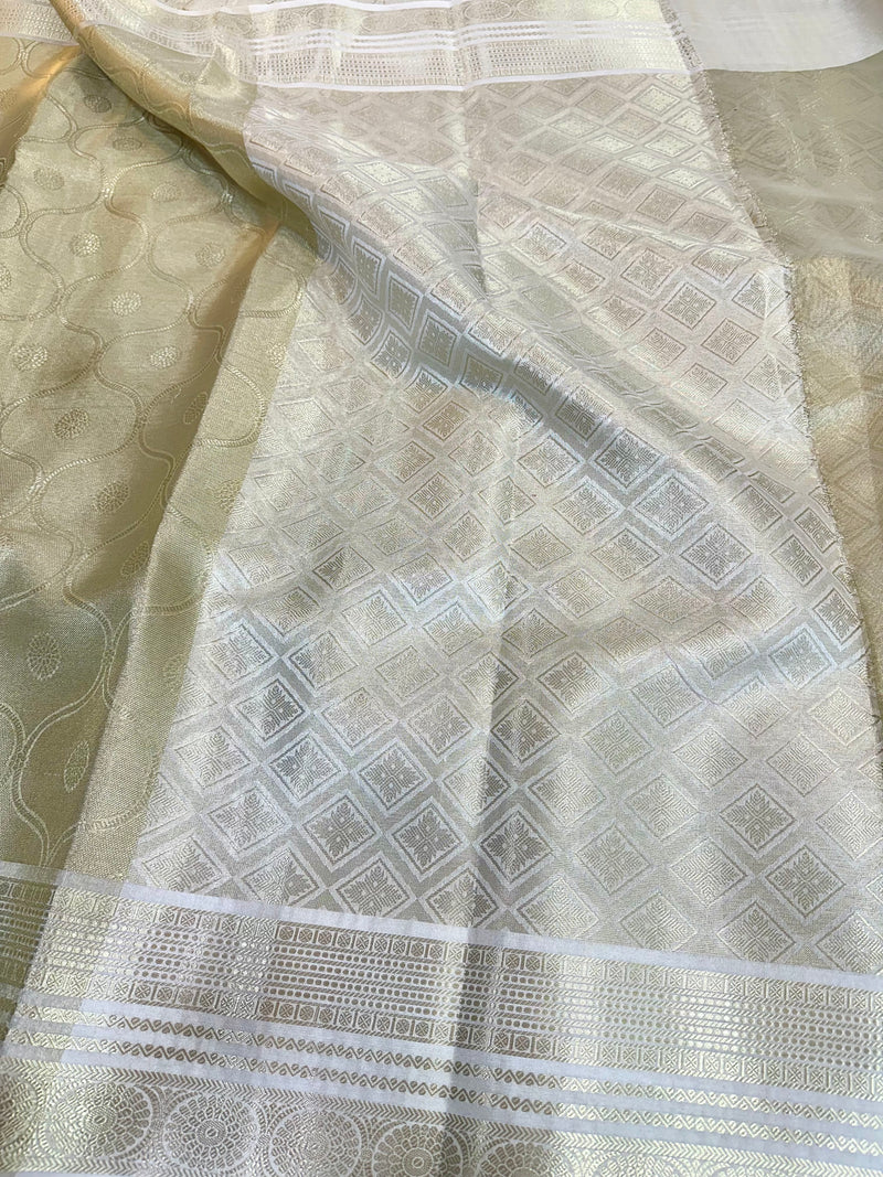 Samantha Inspired Kanjivaram Tissue Saree