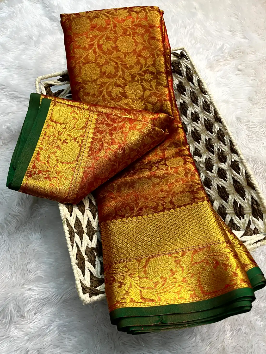 Eccentric Soft Silk Designer Banarasi Saree