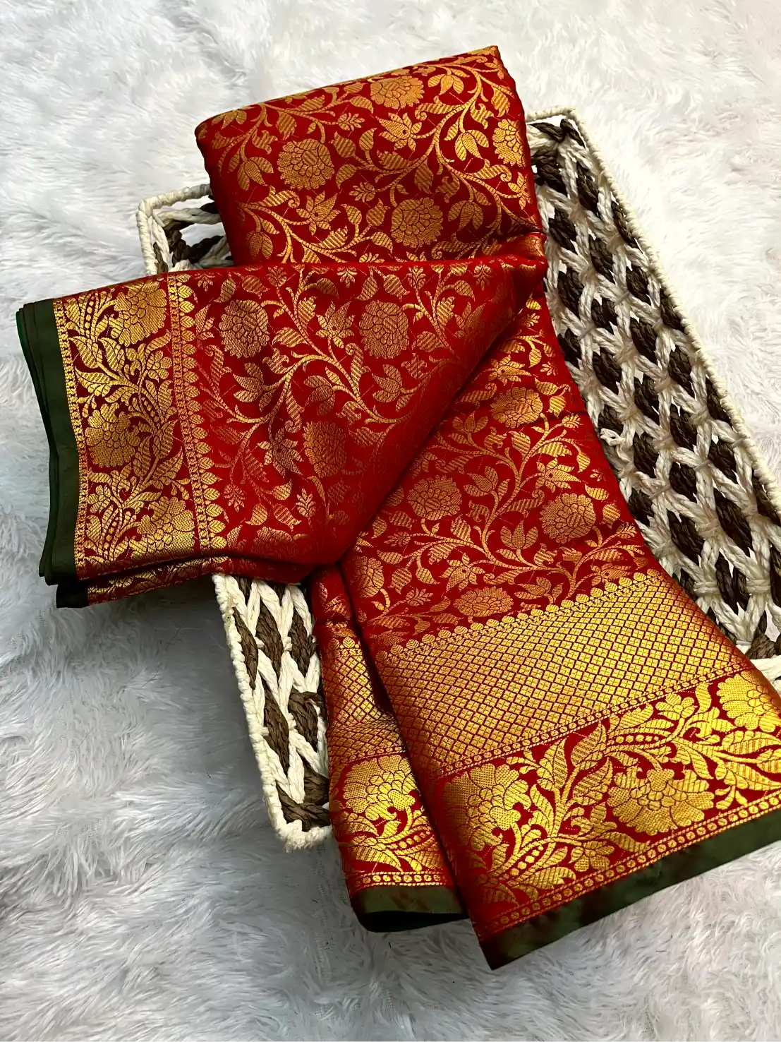 Eccentric Soft Silk Designer Banarasi Saree