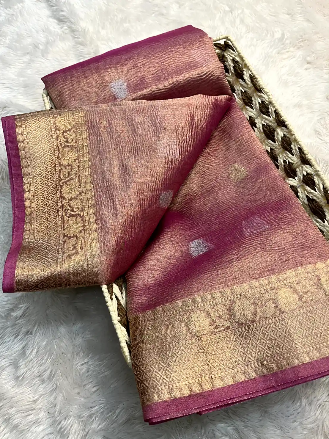 Eccentric Soft Silk Designer Banarasi Saree