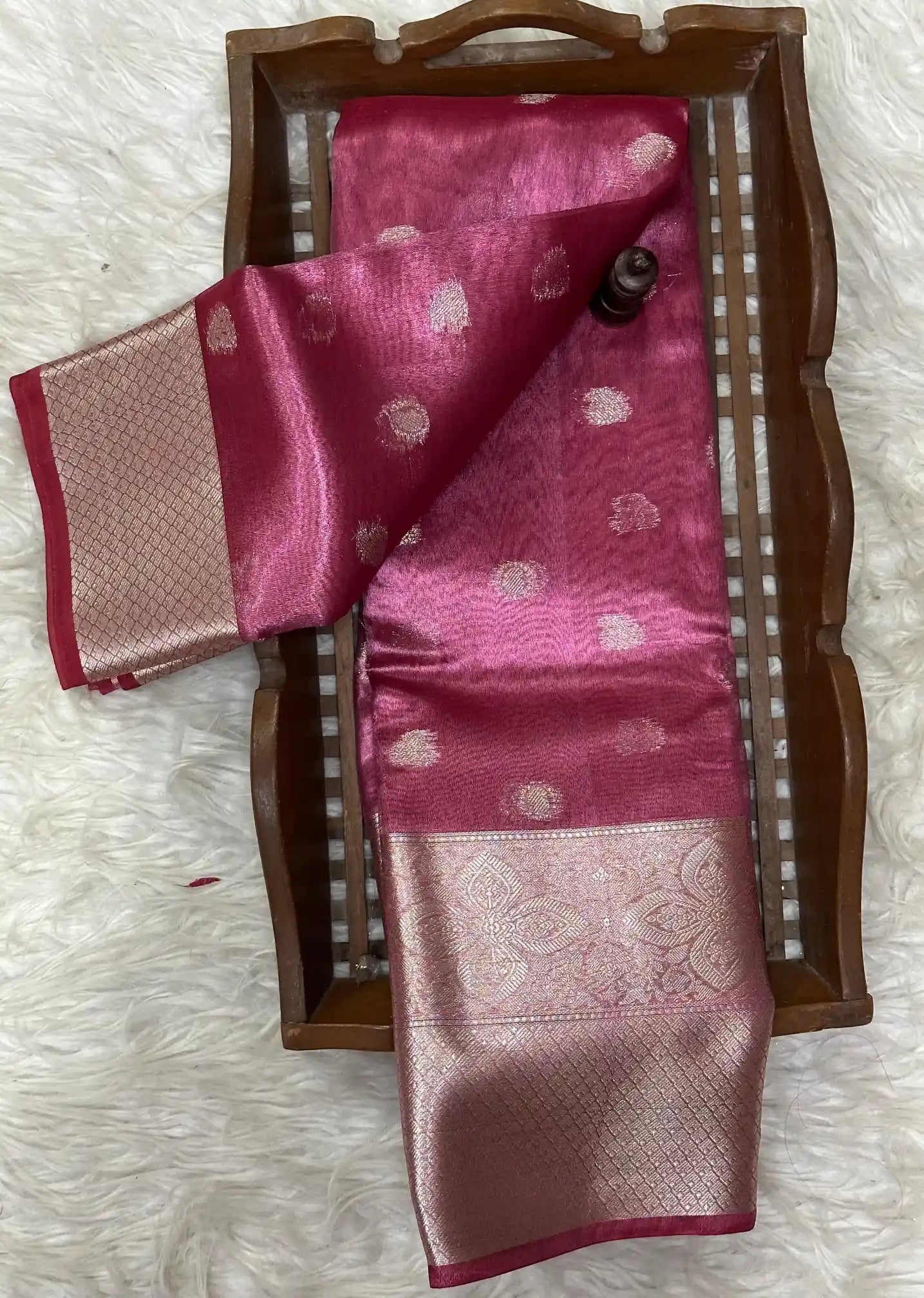 Eccentric Soft Silk Designer Banarasi Saree