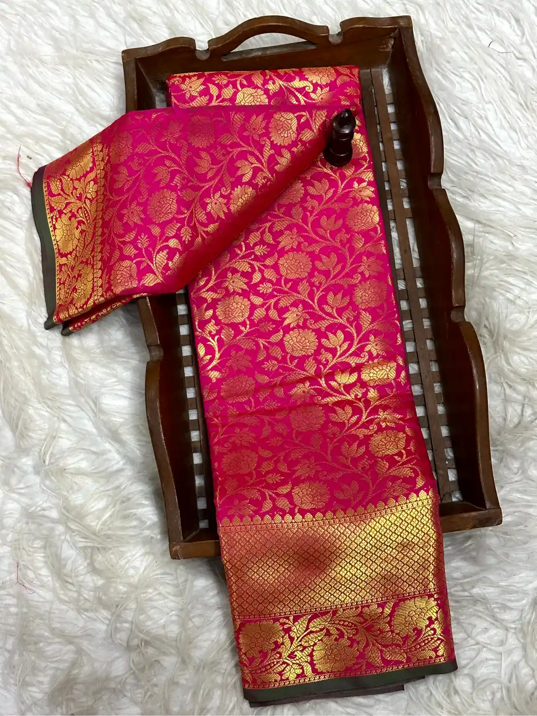 Eccentric Soft Silk Designer Banarasi Saree