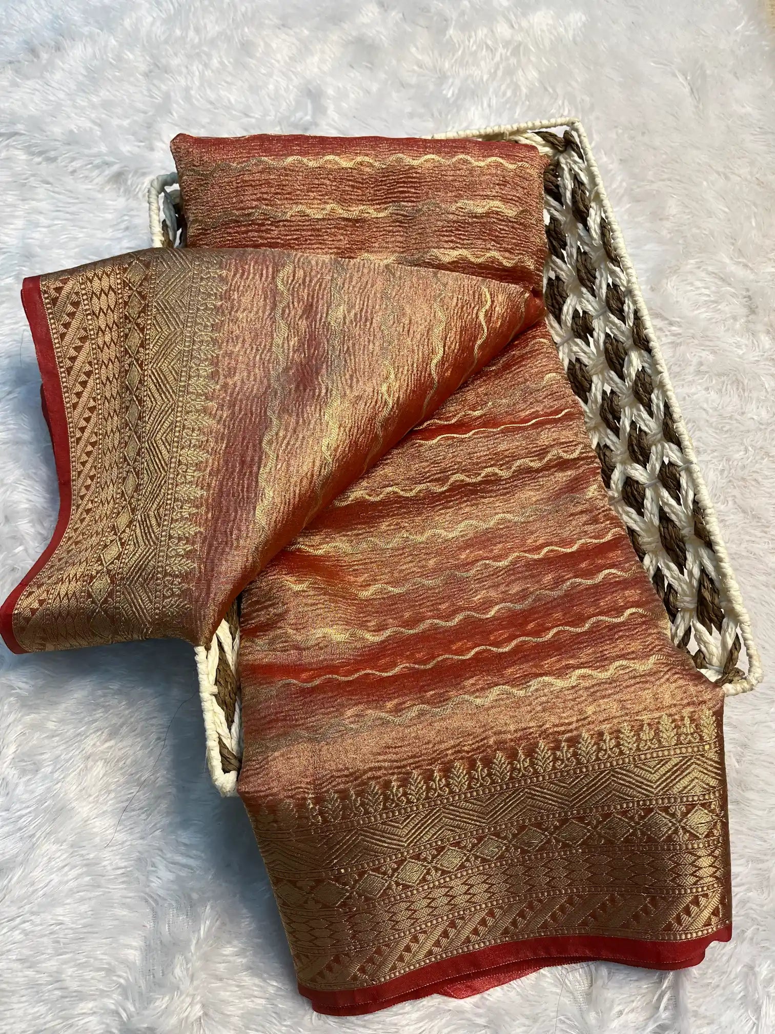 Eccentric Soft Silk Designer Banarasi Saree