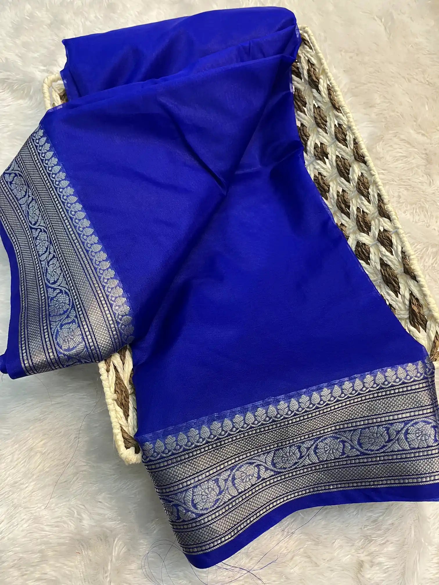 Eccentric Soft Silk Designer Banarasi Saree