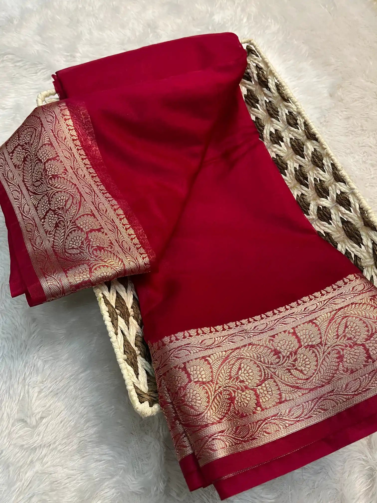 Eccentric Soft Silk Designer Banarasi Saree