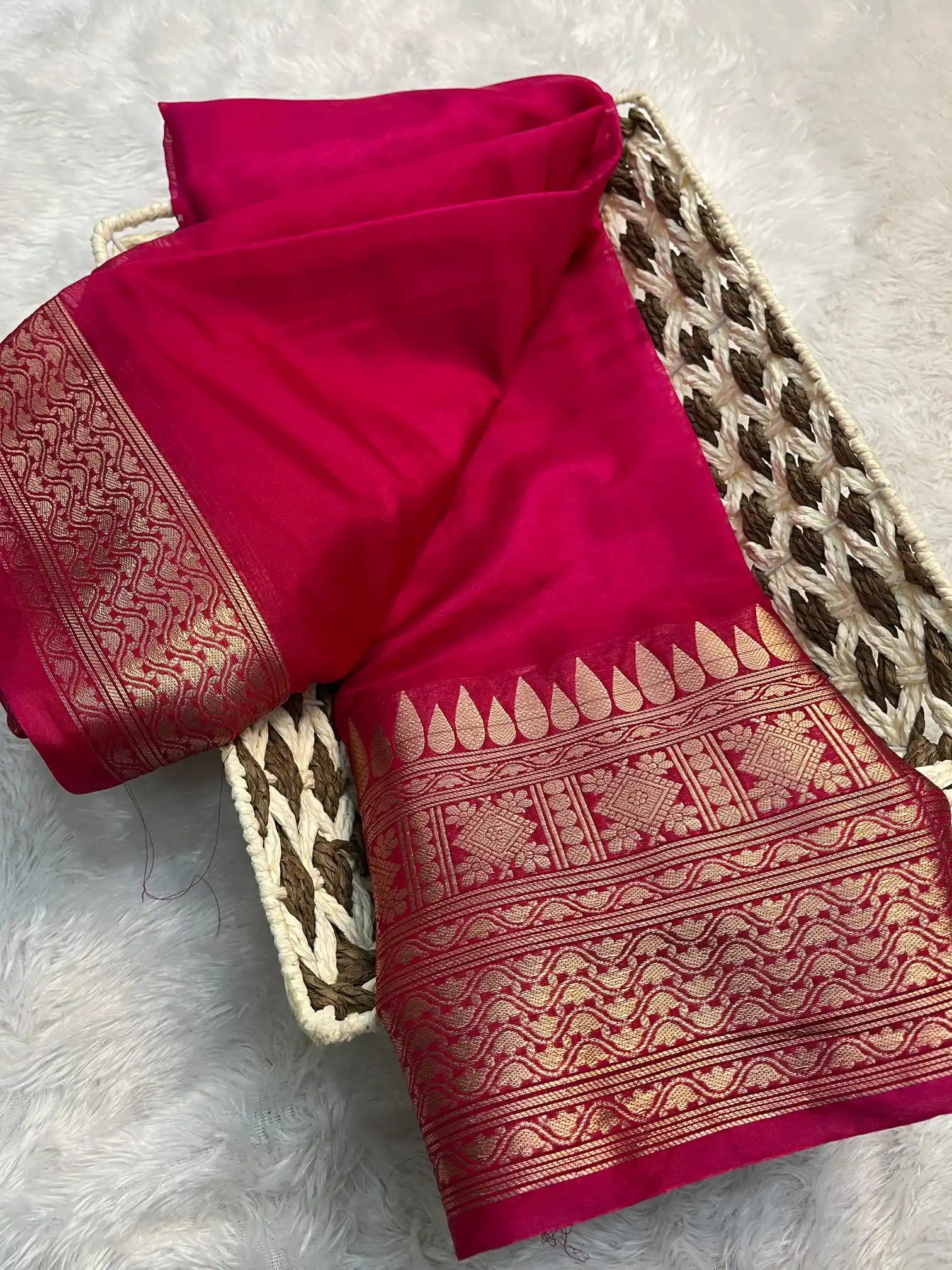 Eccentric Soft Silk Designer Banarasi Saree