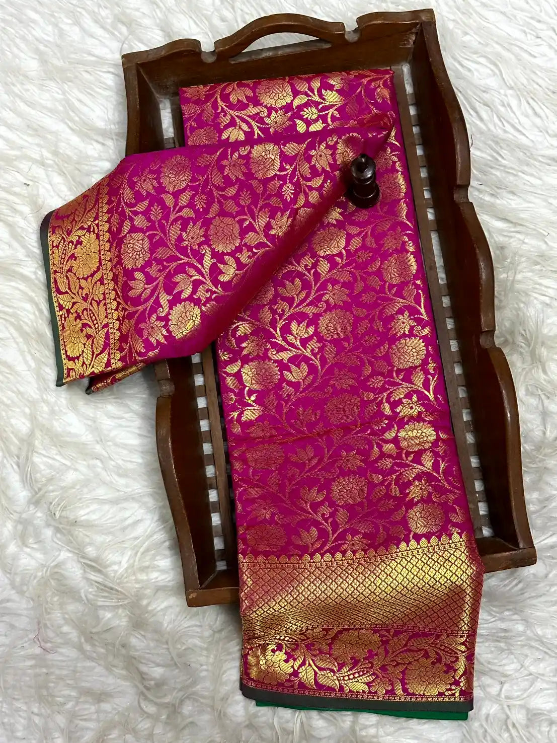 Eccentric Soft Silk Designer Banarasi Saree