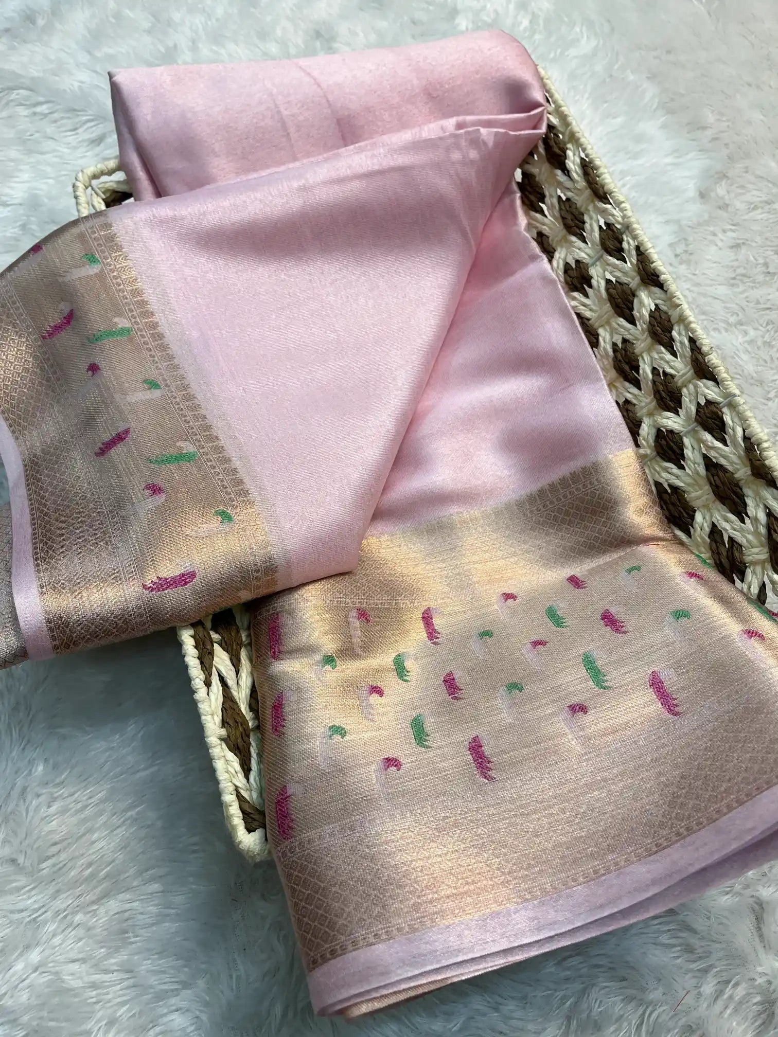 Eccentric Soft Silk Designer Banarasi Saree