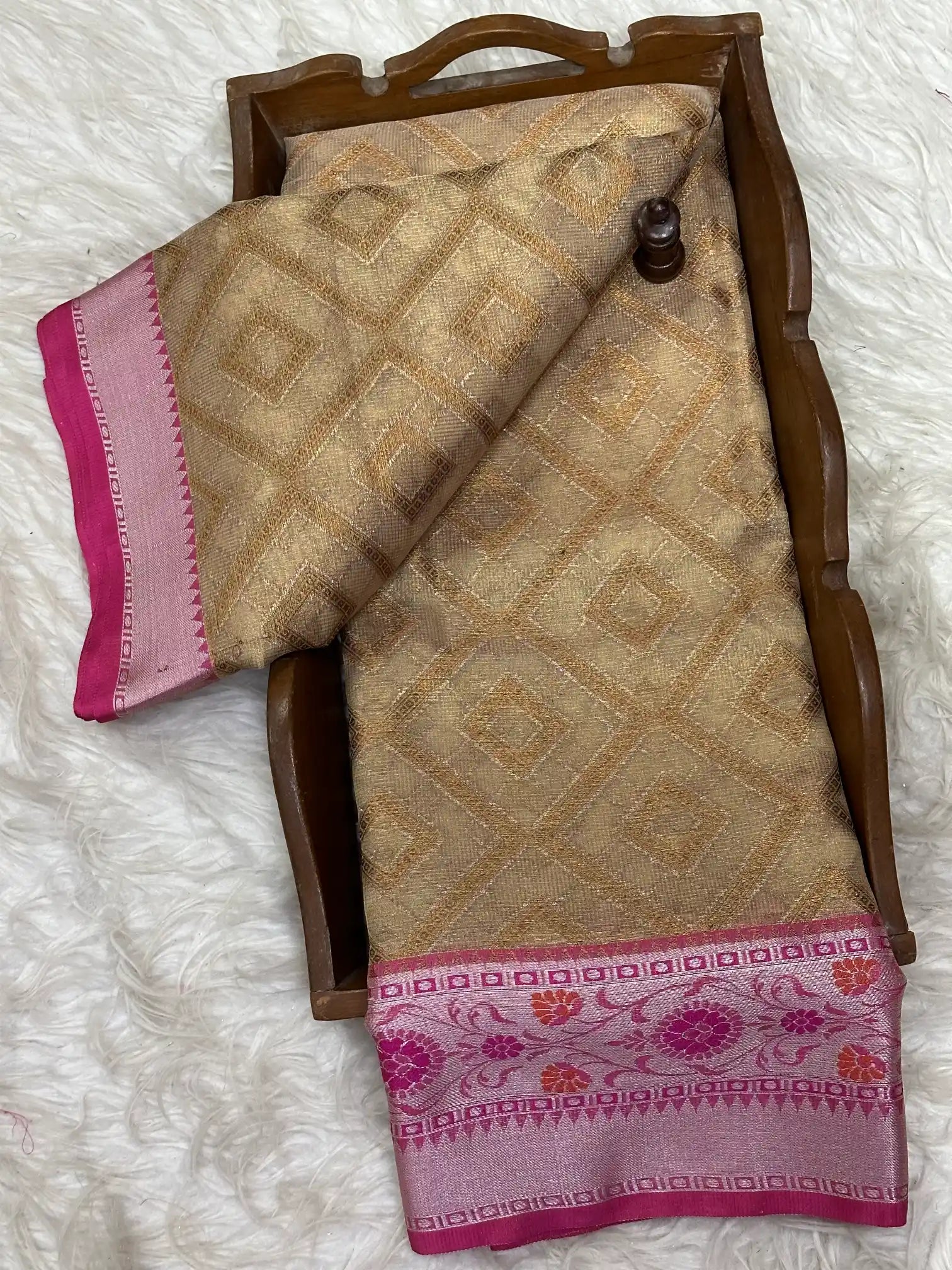 Eccentric Soft Silk Designer Banarasi Saree