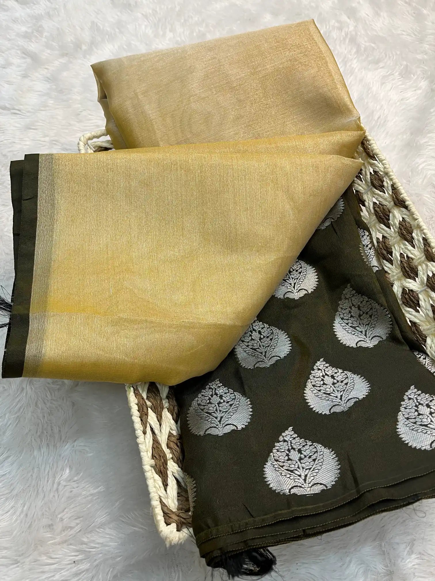 Eccentric Soft Silk Designer Banarasi Saree