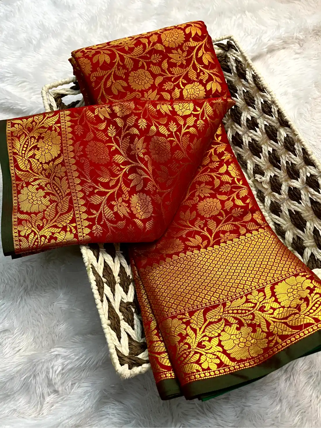 Eccentric Soft Silk Designer Banarasi Saree