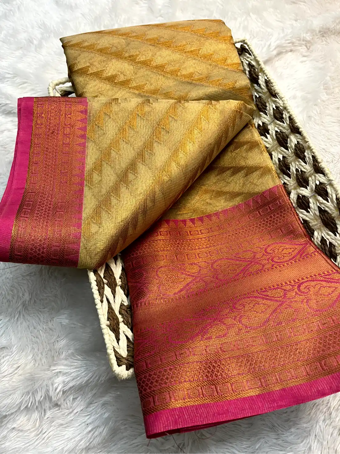 Eccentric Soft Silk Designer Banarasi Saree