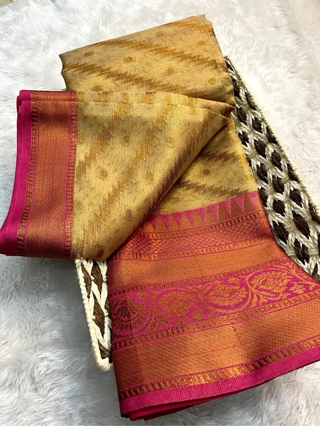 Eccentric Soft Silk Designer Banarasi Saree