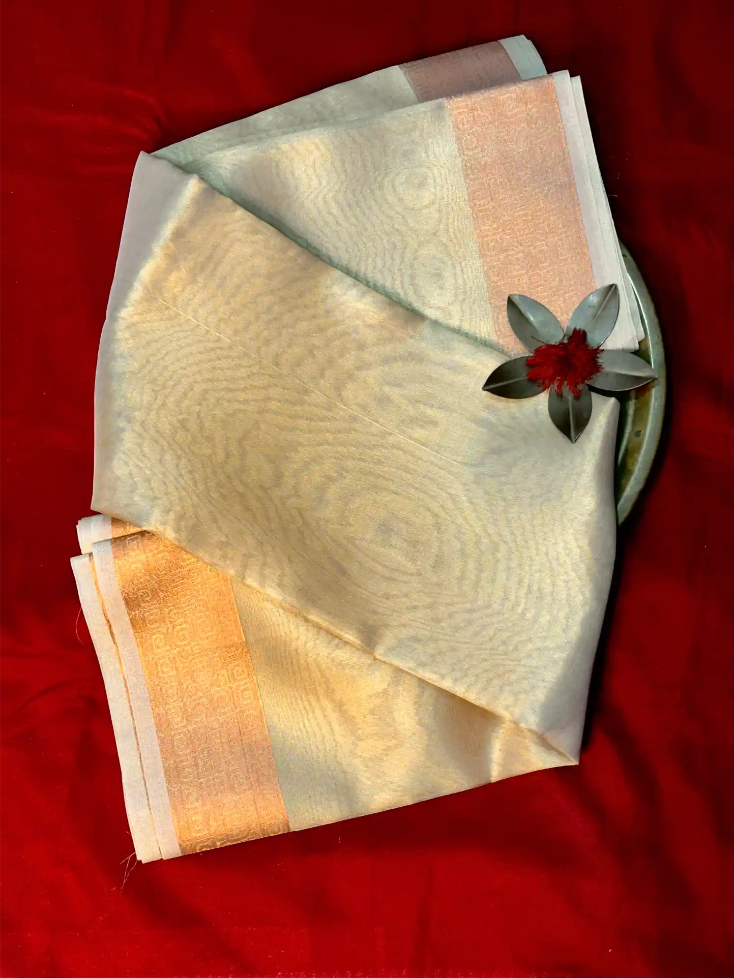 Eccentric Soft Tissue Traditional Jacquard Banarasi Saree