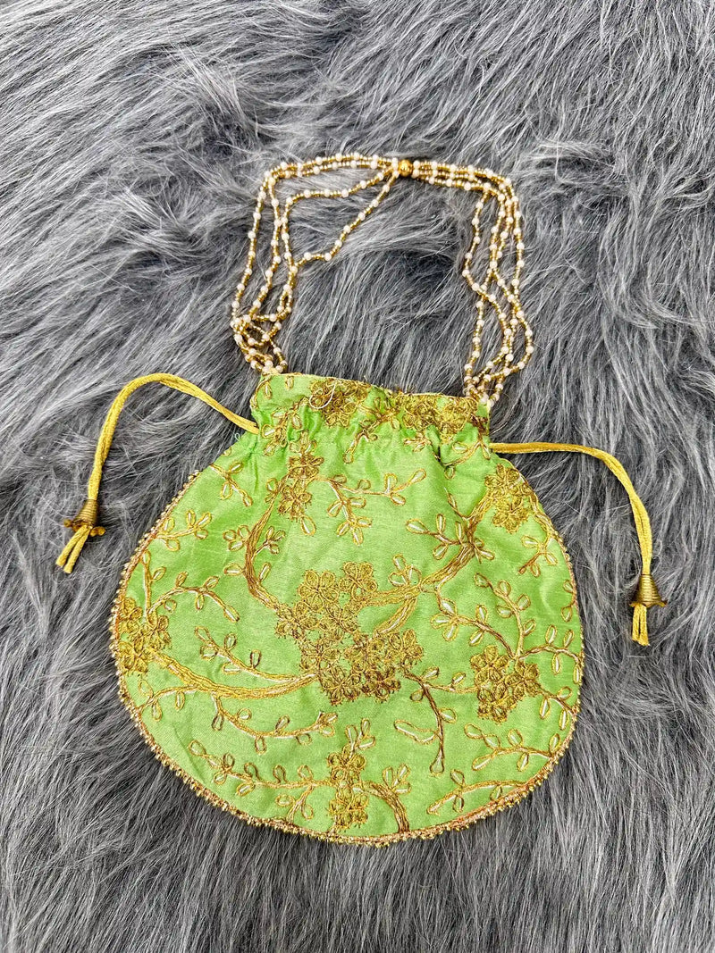 Embroidered Women's Potli Bags