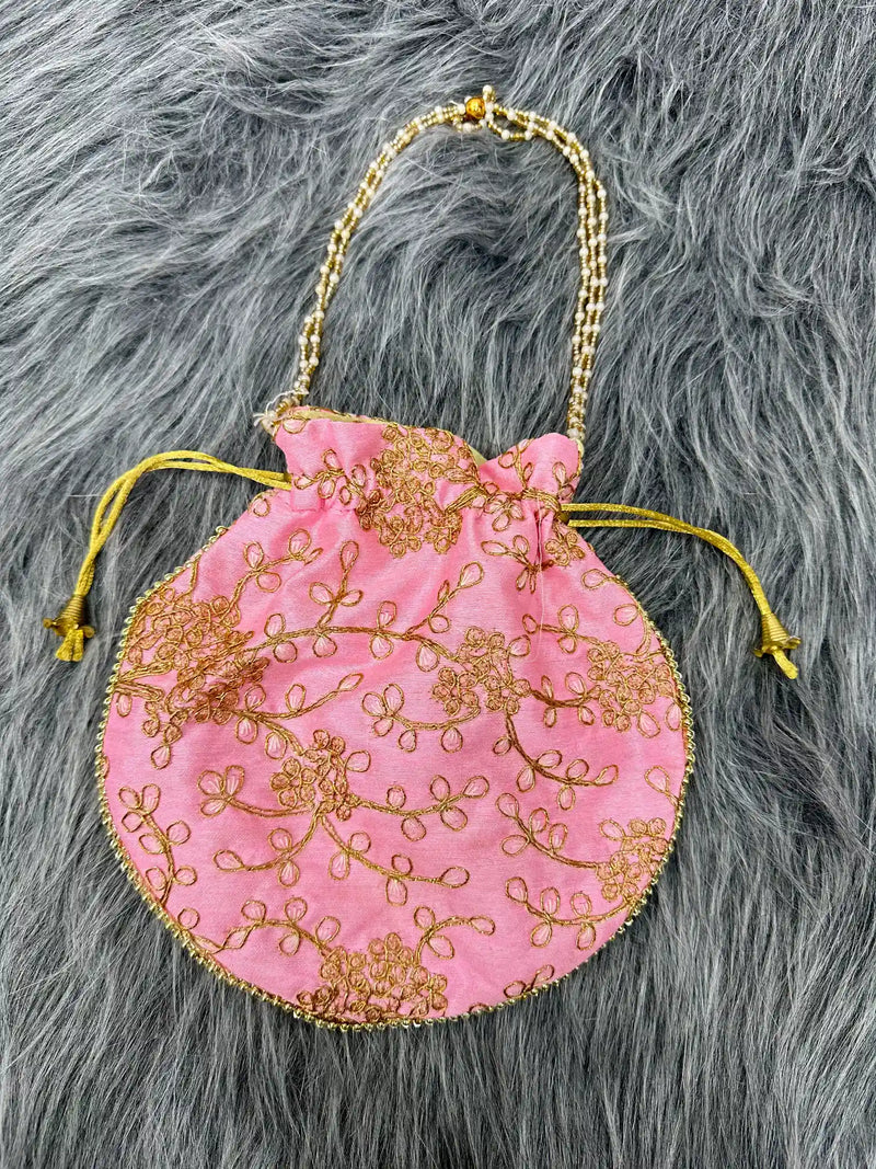 Embroidered Women's Potli Bags