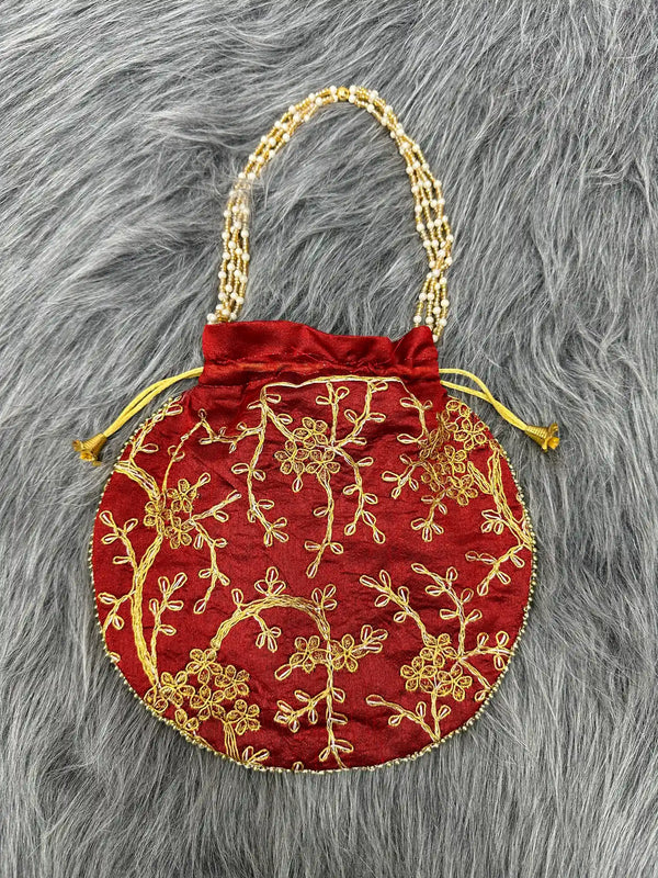 Embroidered Women's Potli Bags