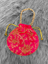 Embroidered Women's Potli Bags