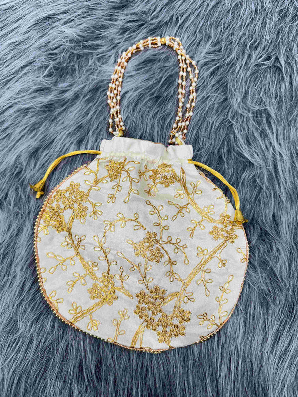 Embroidered Women's Potli Bags