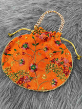 Embroidered Women's Potli Bags