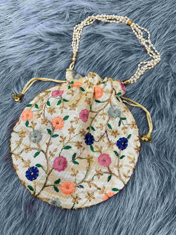 Embroidered Women's Potli Bags