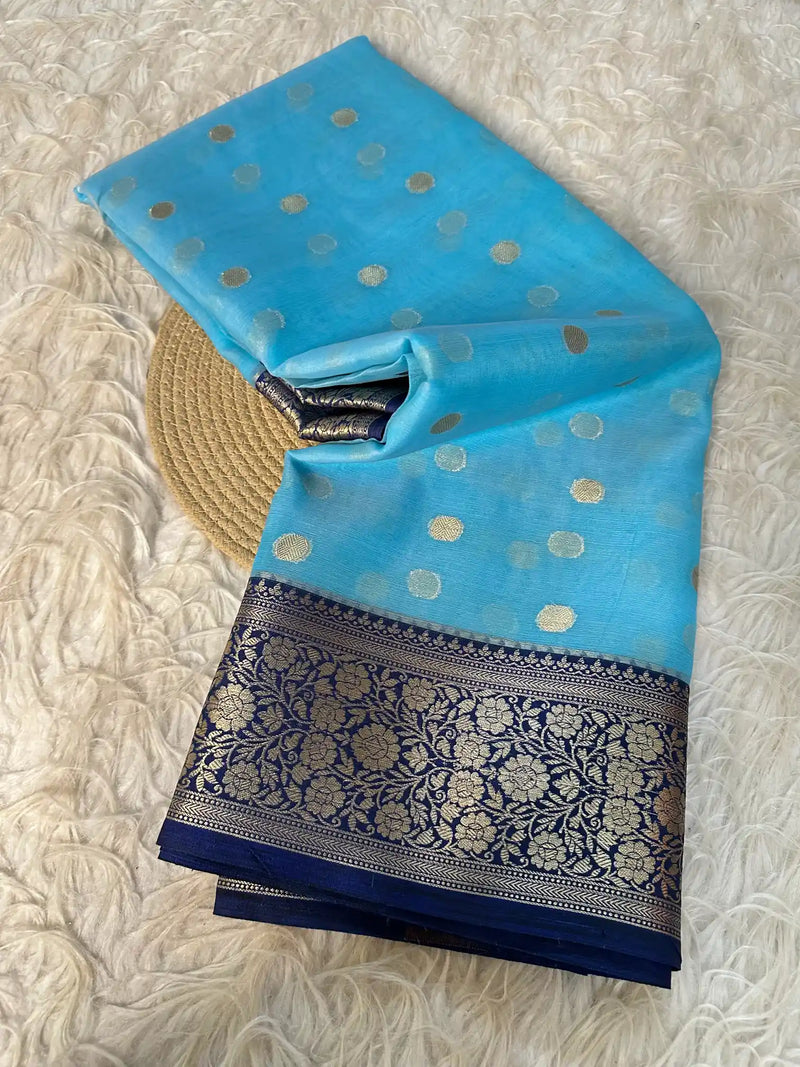 Exclusive Jacquard Weave Banarasi Saree