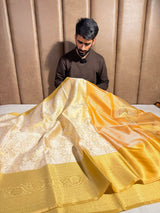 Eye Soothing Tissue Silk Banarasi Saree