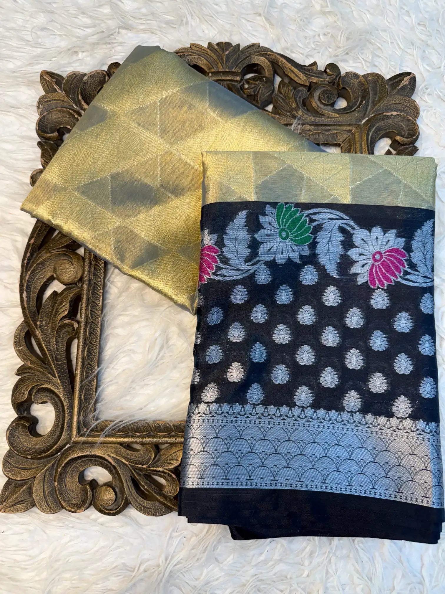 Traditional Weave Softsilk Banarasi Saree