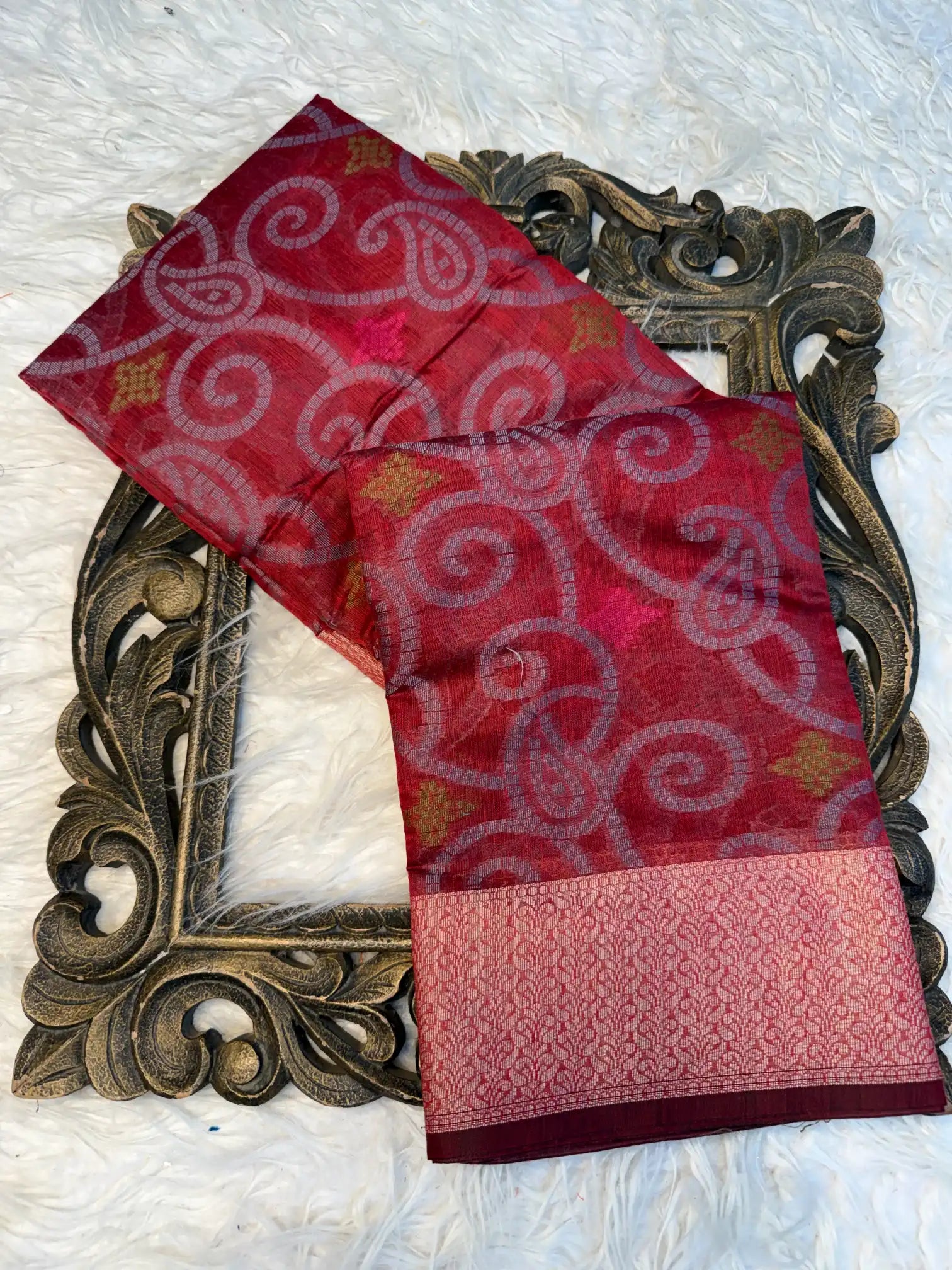 Contemporary Weave Softsilk Heritage Banarasi Saree