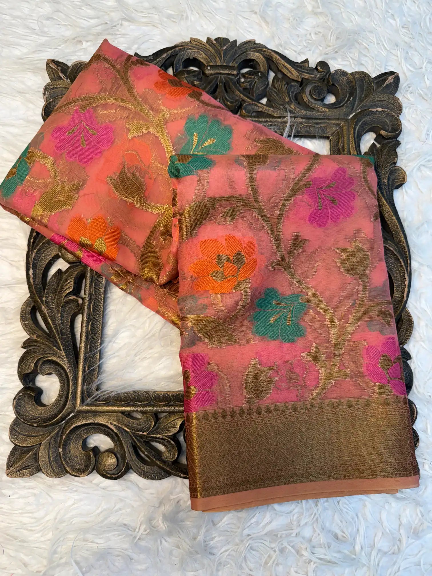 Contemporary Weave Softsilk Heritage Banarasi Saree