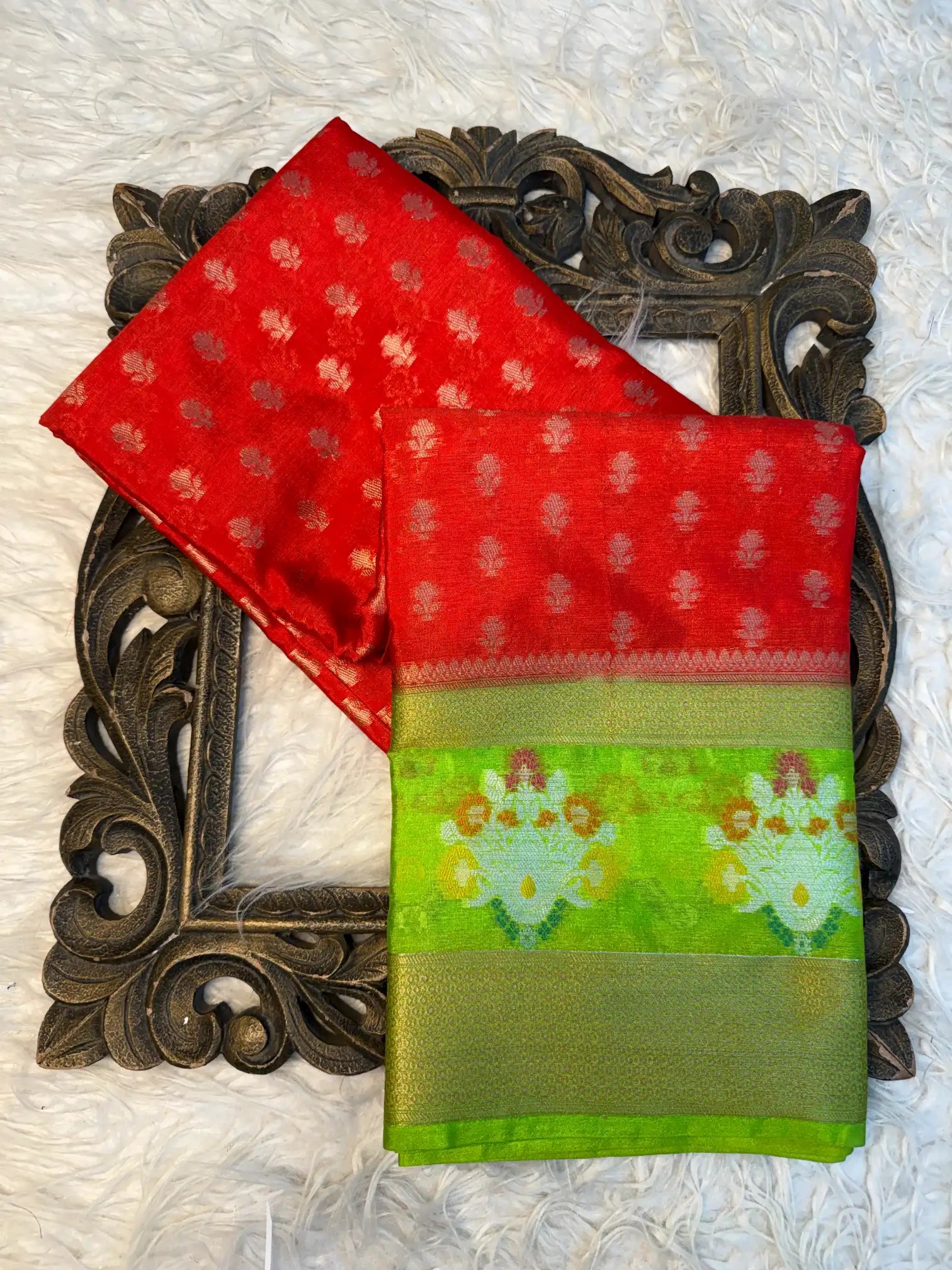 Contemporary Weave Softsilk Heritage Banarasi Saree