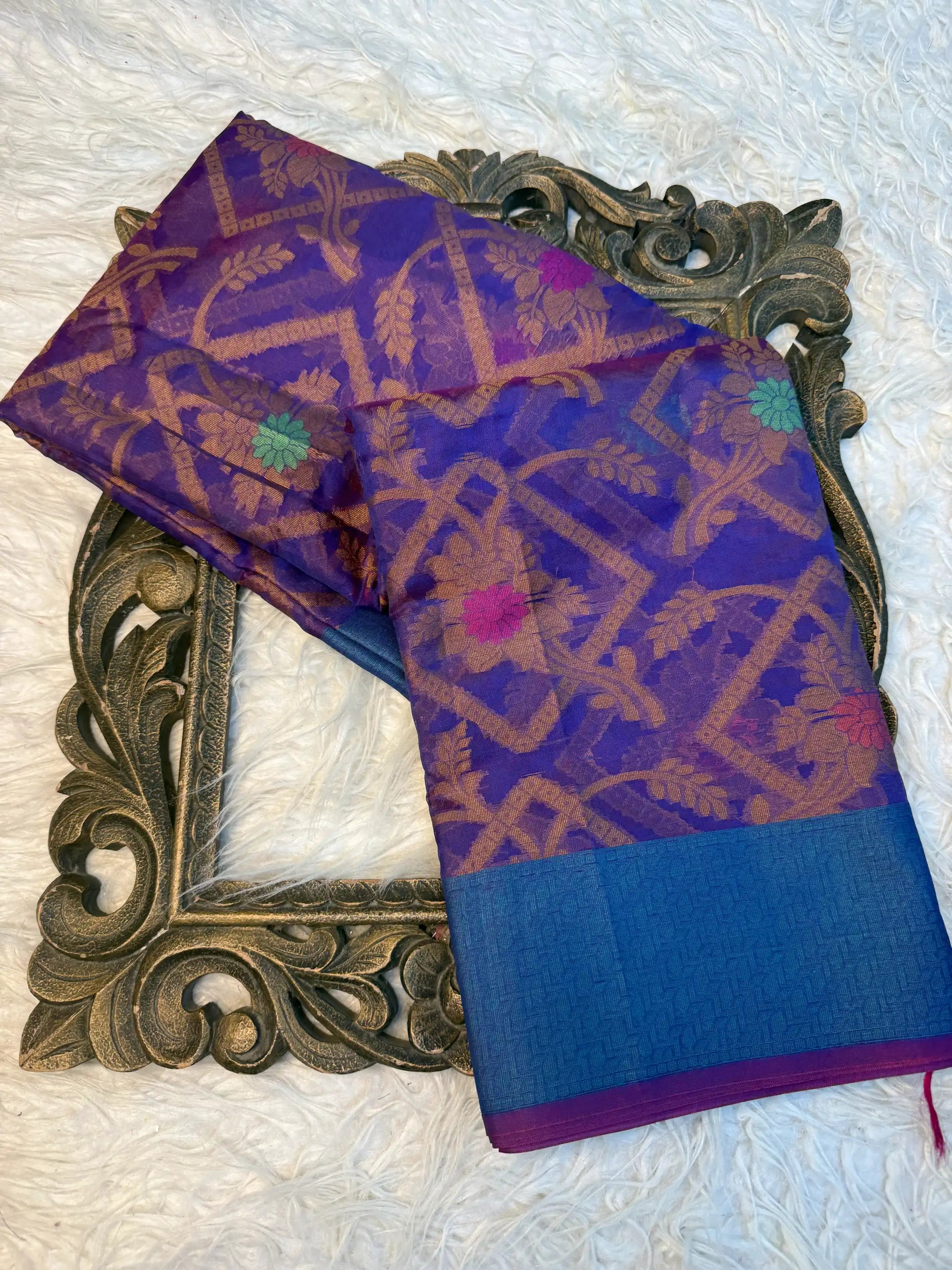 Traditional Weave Softsilk Banarasi Saree