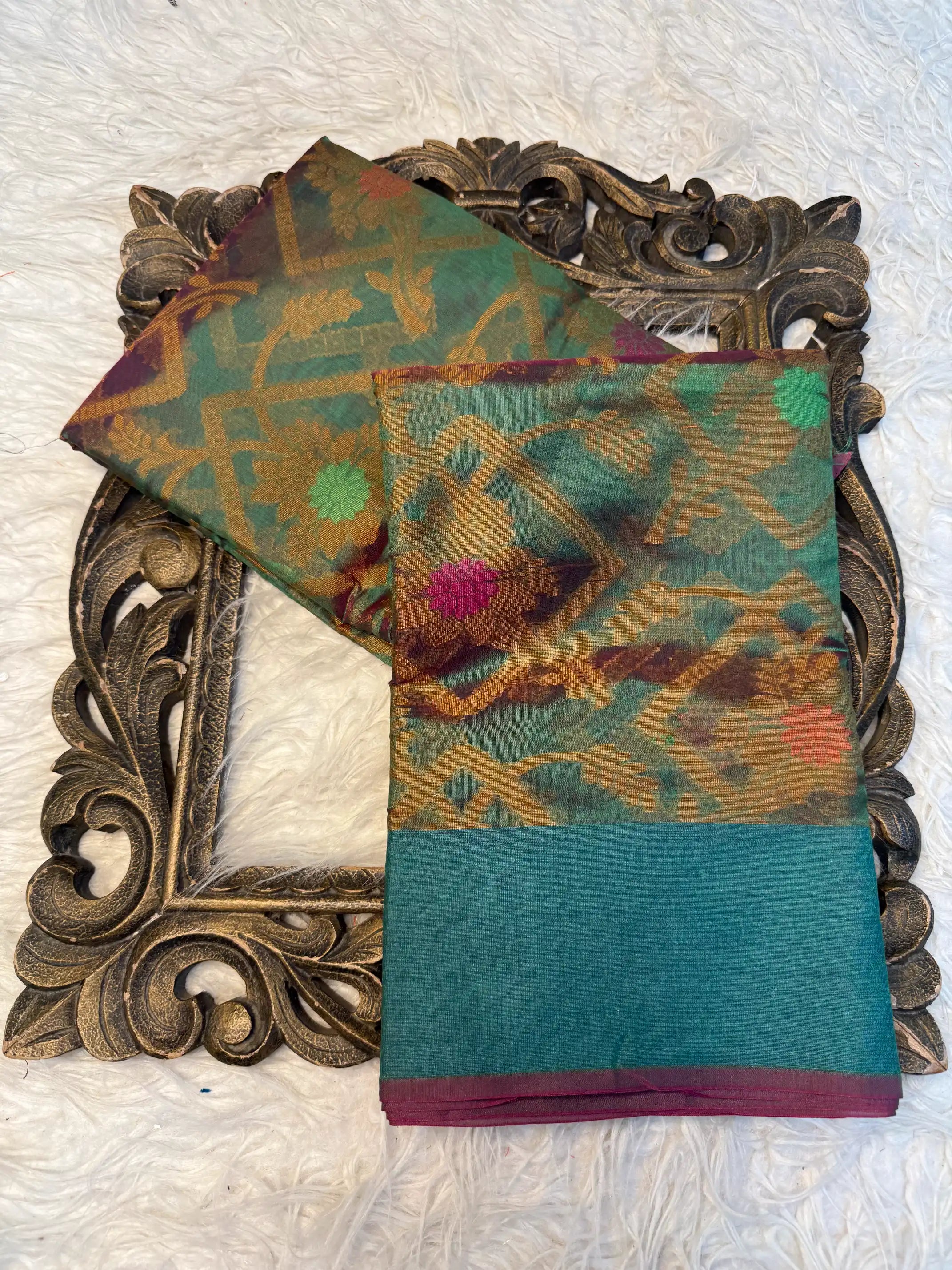Traditional Weave Softsilk Banarasi Saree