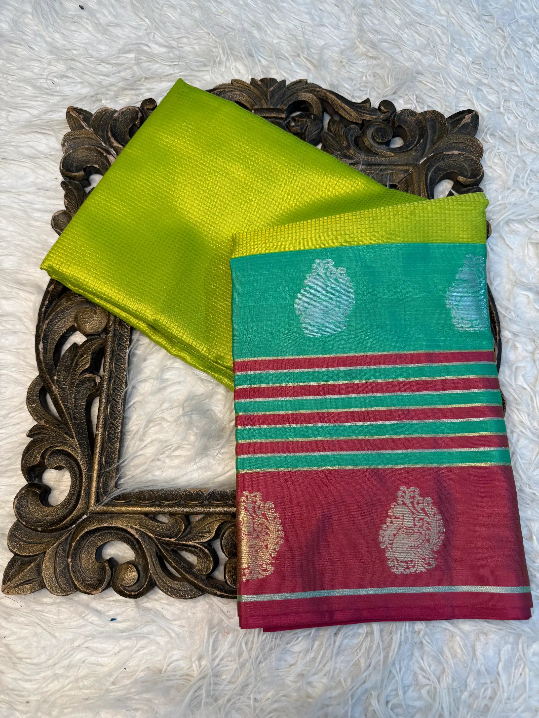 Contemporary Weave Softsilk Heritage Banarasi Saree