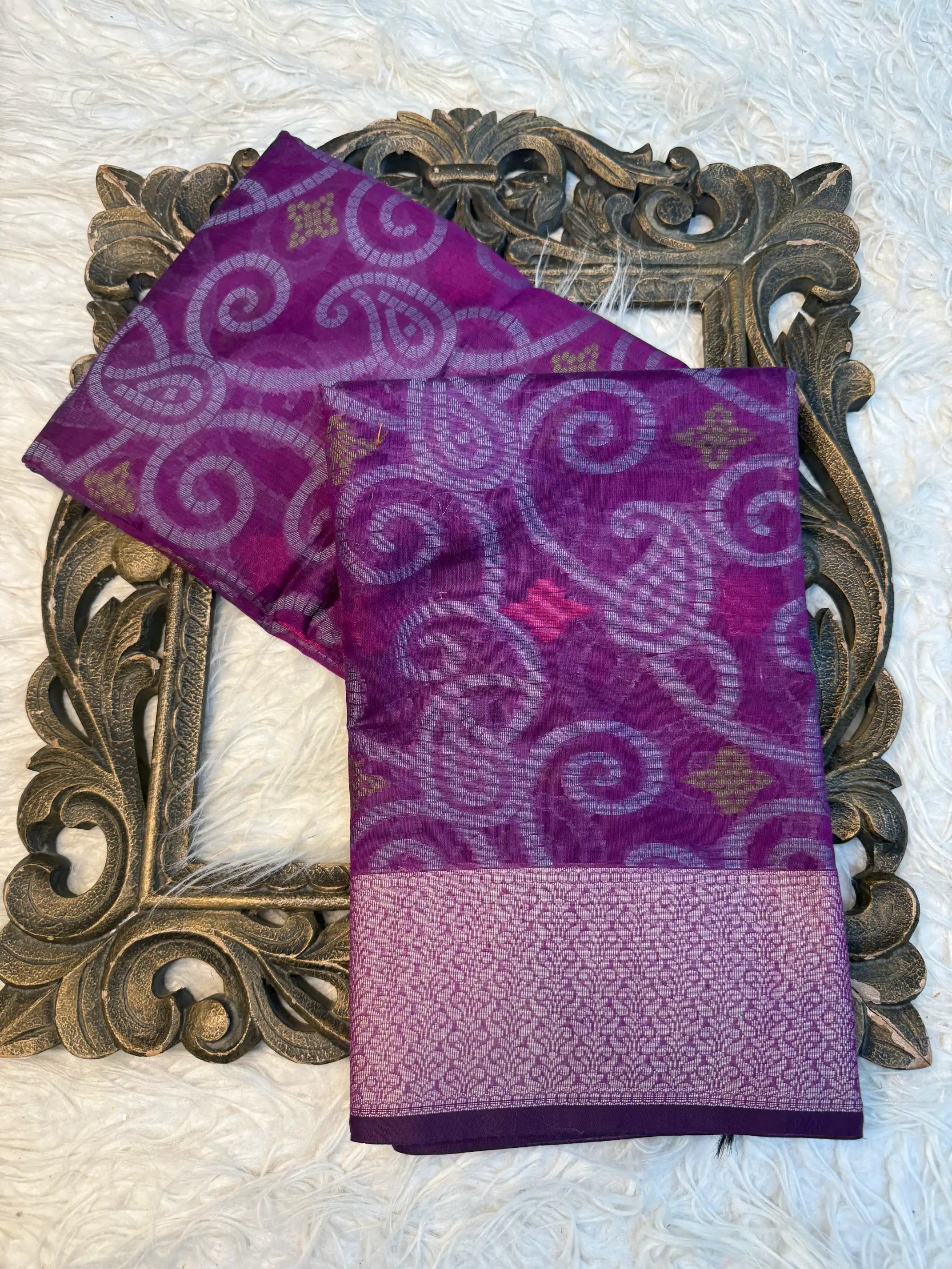 Traditional Weave Softsilk Banarasi Saree
