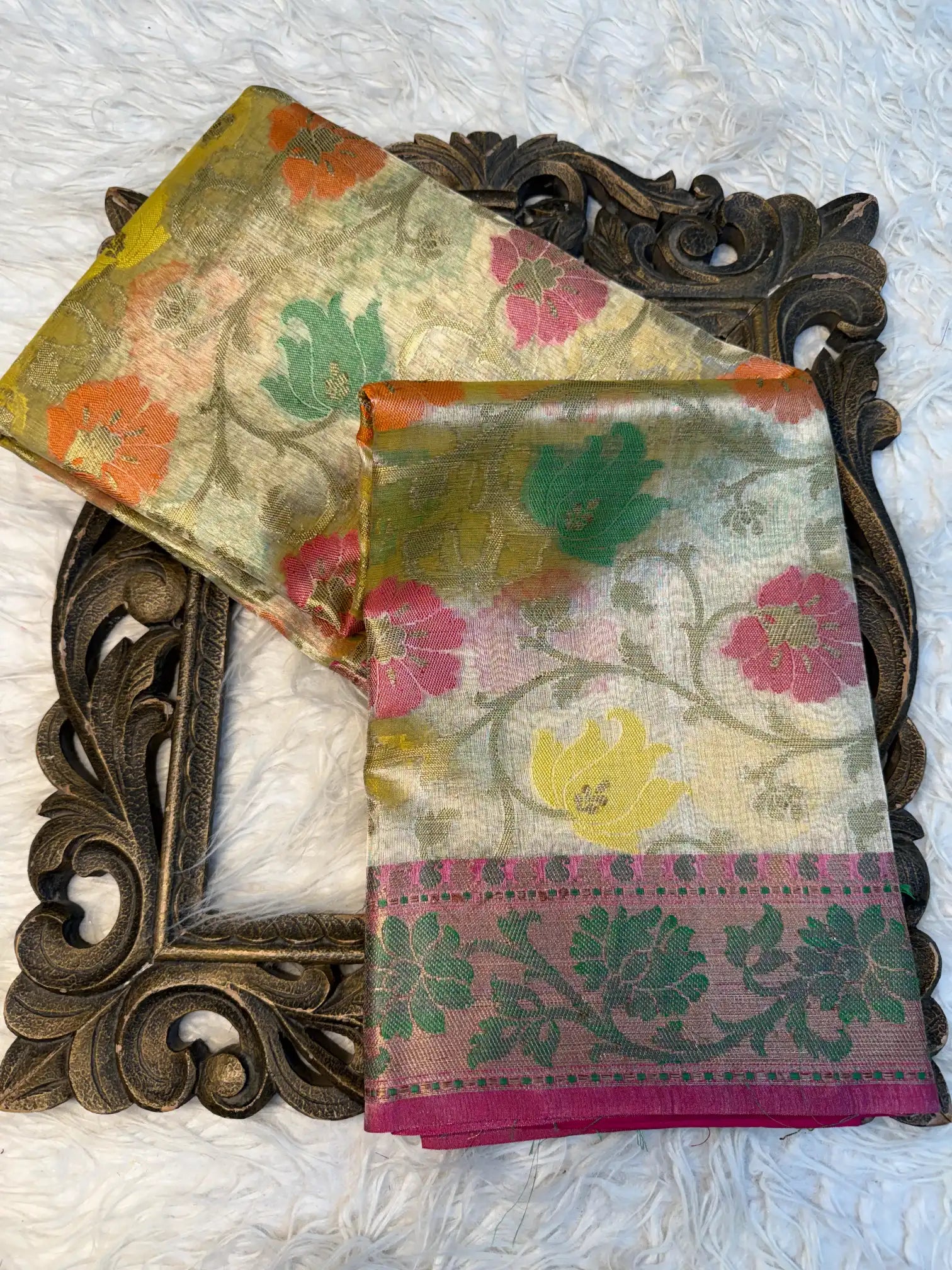 Traditional Weave Softsilk Banarasi Saree